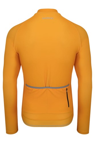 Bluza rowerowa damska hiszpańska pomarańcza - tył