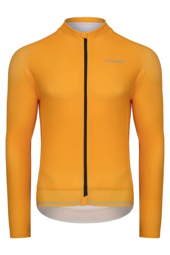 Bluza rowerowa męska hiszpańska pomarańcza - przód