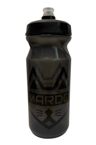 Bidon do roweru 650 ml czarny dymiony