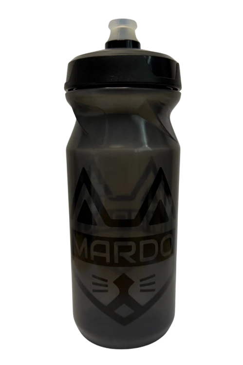 Bidon do roweru 650 ml czarny dymiony