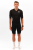 Męska koszulka rowerowa czarna (model 3.0) - przód