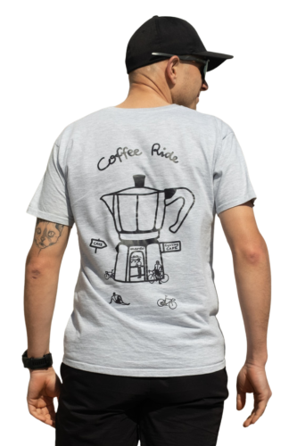 Koszulka szara Coffe Ride